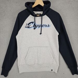 Columbus Clippers Baseball Mens Small Pullover Hoodie '47 Brand MiLB Ohio